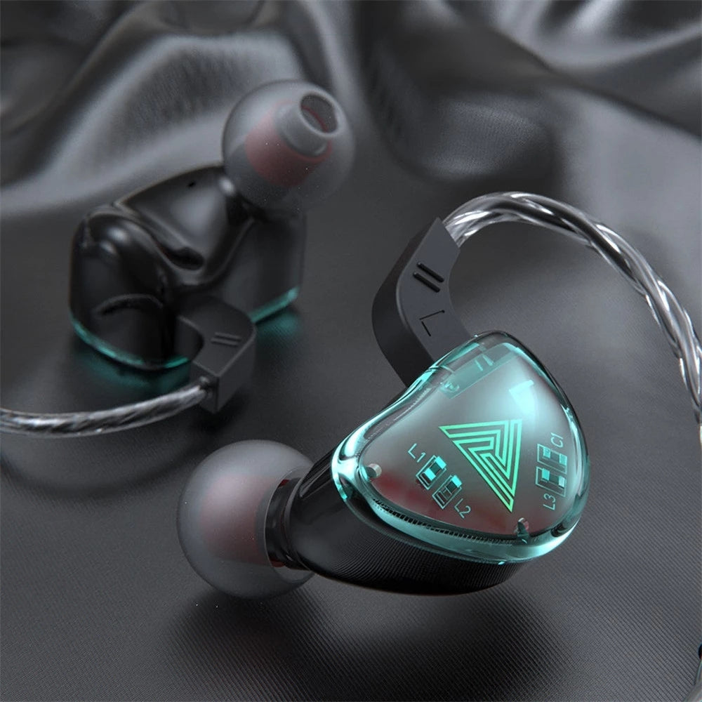 QKZ AK9 3.5mm Wired HiFi Heavy Bass Earphone Noise Canceling Sport Music In-ear Headset with Wire Control Mic QKZ AK9 3.5mm Wired HiFi Heavy Bass Earphone Noise Canceling Sport Music In-ear Headset with Wire Control Mic